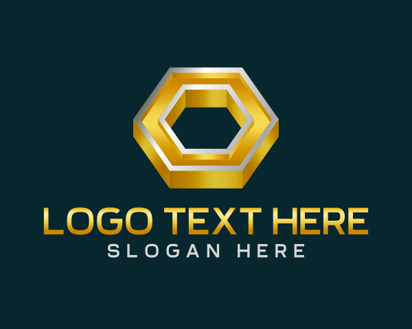 3D Geometric Hexagon