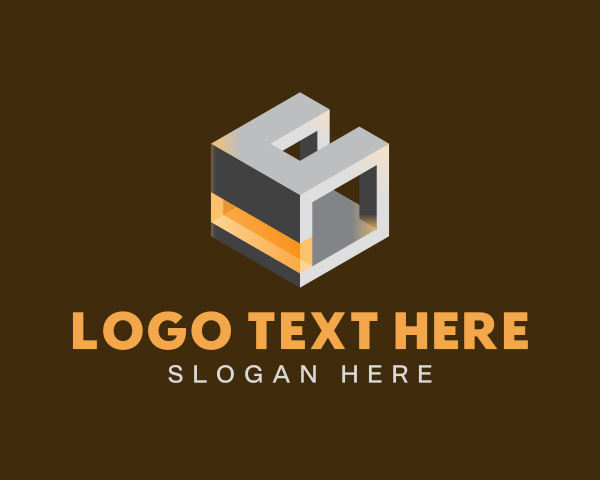 3D Tech Cube Design